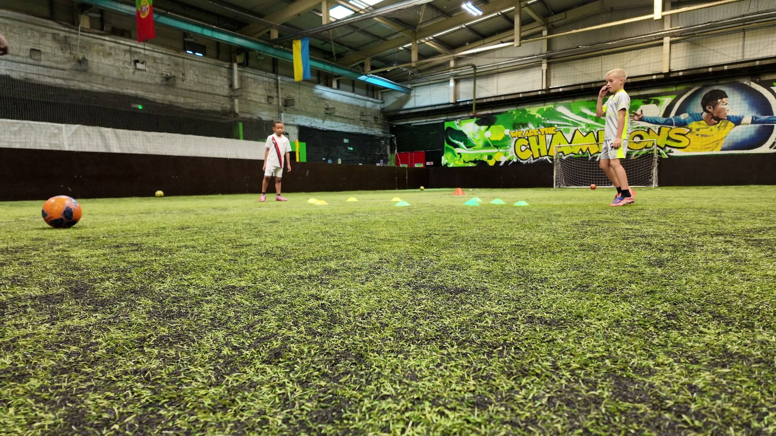 Small Group Session - two players training together